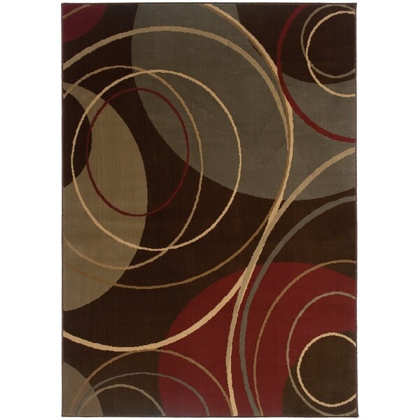 Rectangle Rug/ Amelia 5 Ft. 0 In. X 7 Ft. 6 In./ Contemporary/ Abstract - 5' x 7'6"