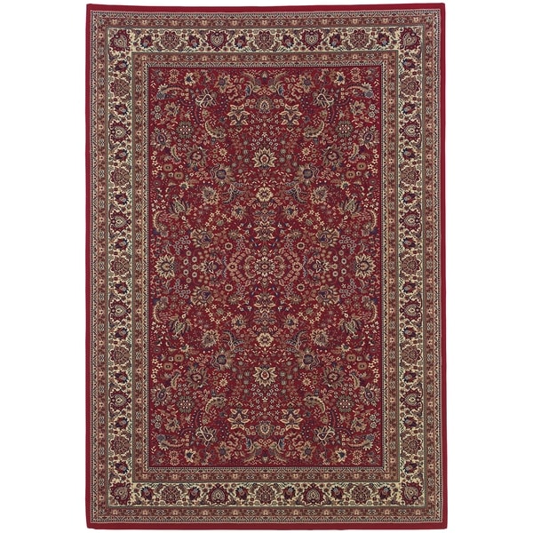 Rectangle Rug/ Ariana 6 Ft. 7 In. X 9 Ft. 6 In./ Traditional/ Oriental - 6'7" x 9'6"