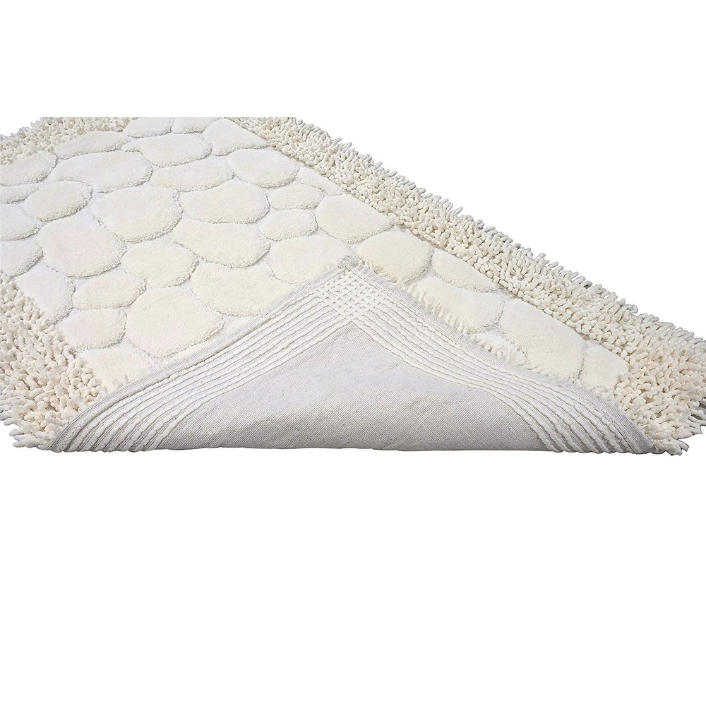 Luxury Home Hotel Soft Turkish Cotton 2 Piece Bath-Mat - 23x40/23x19 - Bed  Bath & Beyond - 23118188