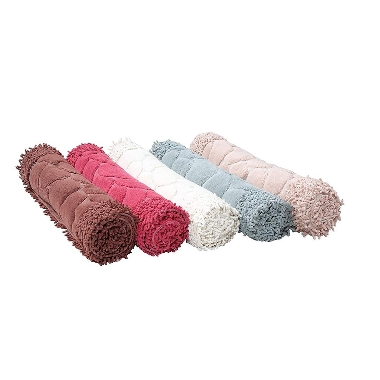 Luxury Home Hotel Soft Turkish Cotton 2 Piece Bath-Mat - 23x40/23x19 - Bed  Bath & Beyond - 23118188