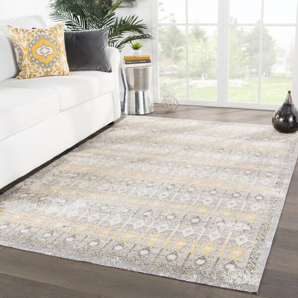 Barton Indoor Outdoor Trellis Light Gray Yellow Area Rug 2 Barton Indoor Outdoor Trellis Light Gray Yellow Area Rug