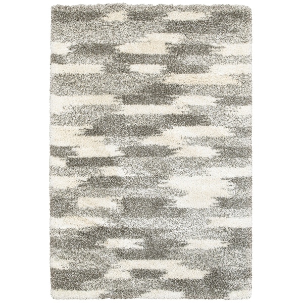 Rectangle Rug/ Henderson 7 Ft.10 In. X 10 Ft.10 In./ Shag/ Geometric - 7'10" x 10'10"