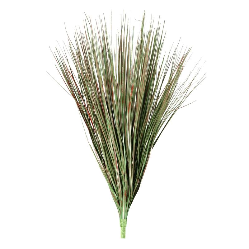 20-inch Burgundy/ Green Onion Grass - Burgundy and Green - 20 inch