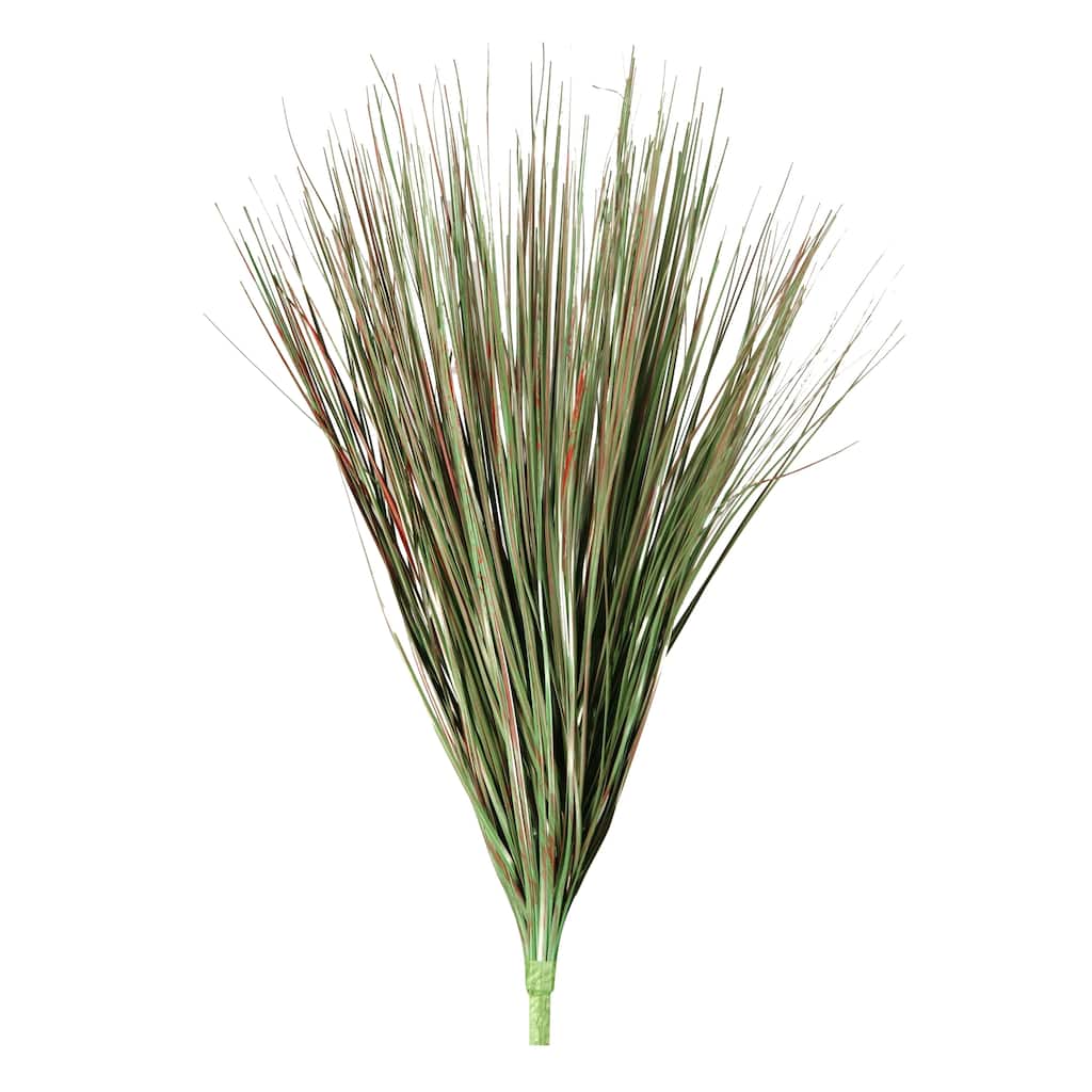 20-inch Burgundy/ Green Onion Grass - Burgundy and Green - 20 inch