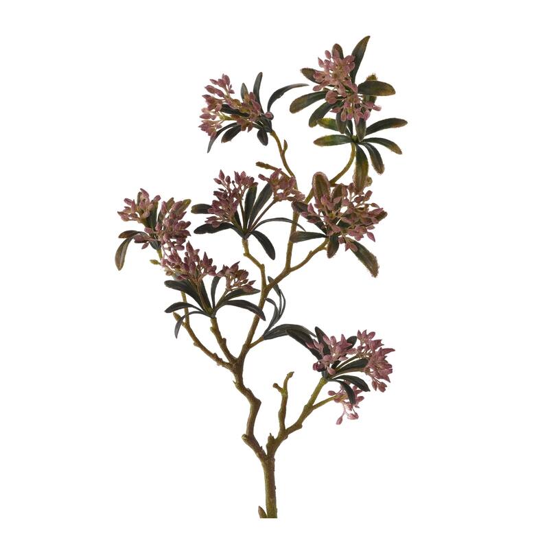 21-inch Pink Flower Bud Spray