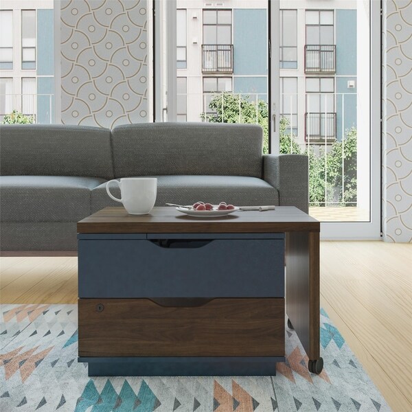 Novogratz Xavier Walnut Lift Top Swivel Coffee Table 7 6 X Novogratz Xavier Walnut Lift Top Swivel Coffee Table 7 X27 6 X