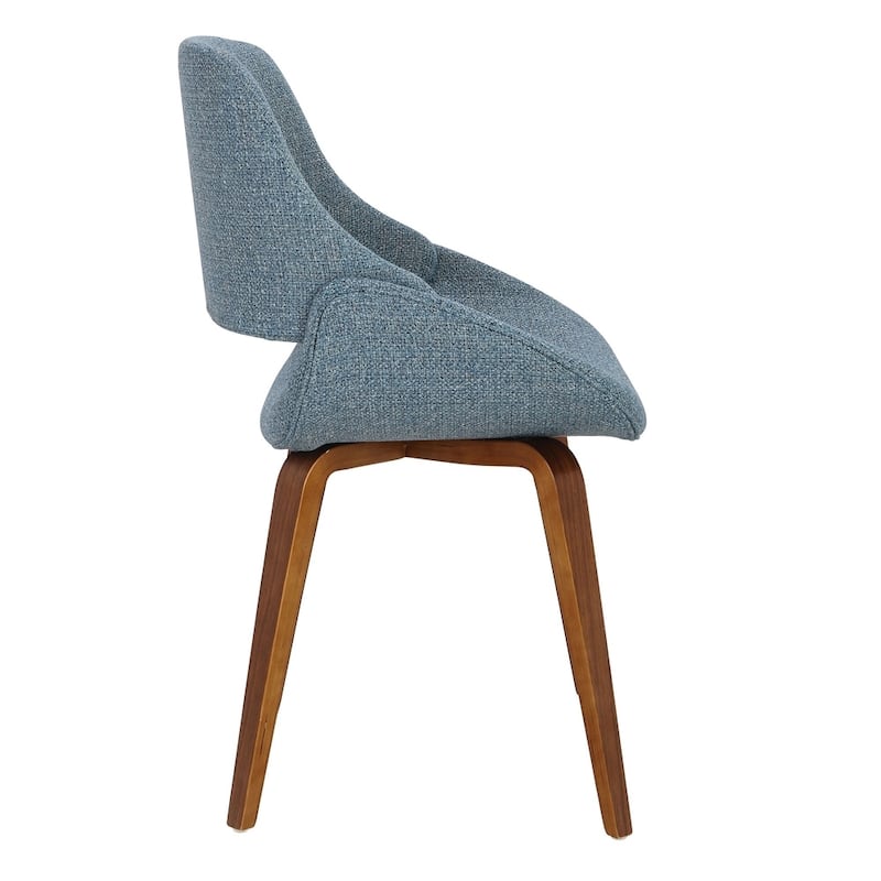 Carson Carrington Svellingen Mid-Century Modern Cross Frame Bent Wood Chair (Set of 2)