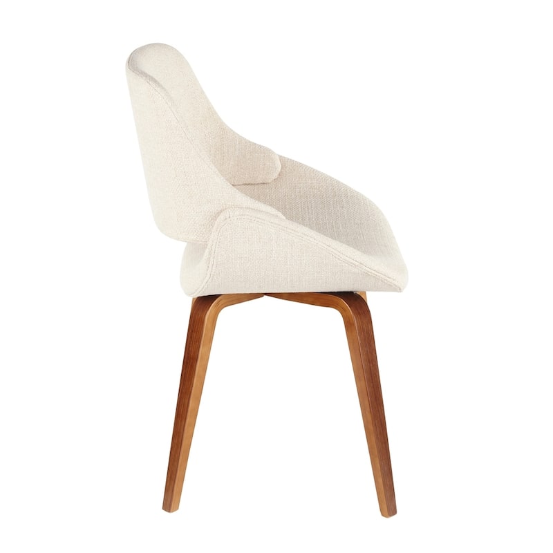 Carson Carrington Svellingen Mid-Century Modern Cross Frame Bent Wood Chair (Set of 2)