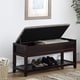 preview thumbnail 2 of 7, Porch & Den Humes Storage Shoe Bench