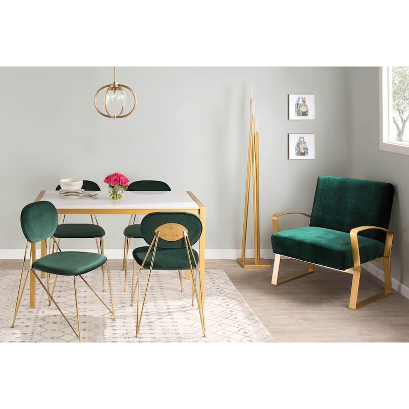 Strick & Bolton Peale 3-light Modern Icicle Floor Lamp