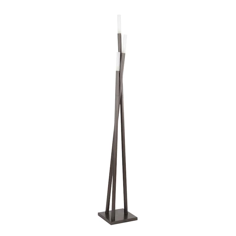 Strick & Bolton Peale 3-light Modern Icicle Floor Lamp