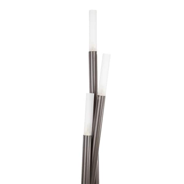 Strick Bolton Peale Brushed Nickel Icicle Floor Lamp Overstock 23122884