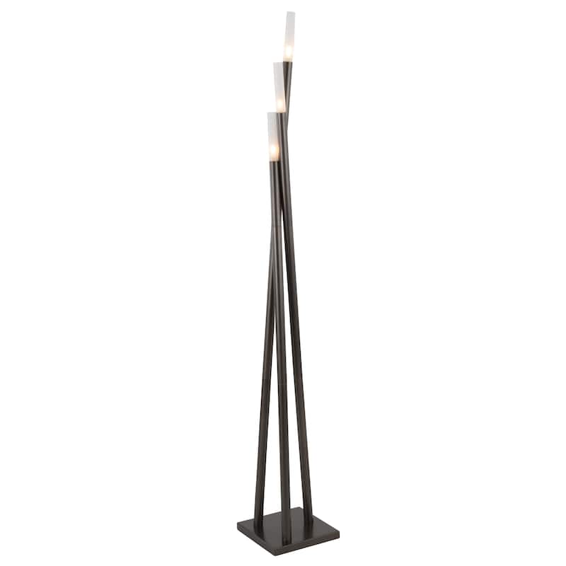 Strick & Bolton Peale 3-light Modern Icicle Floor Lamp