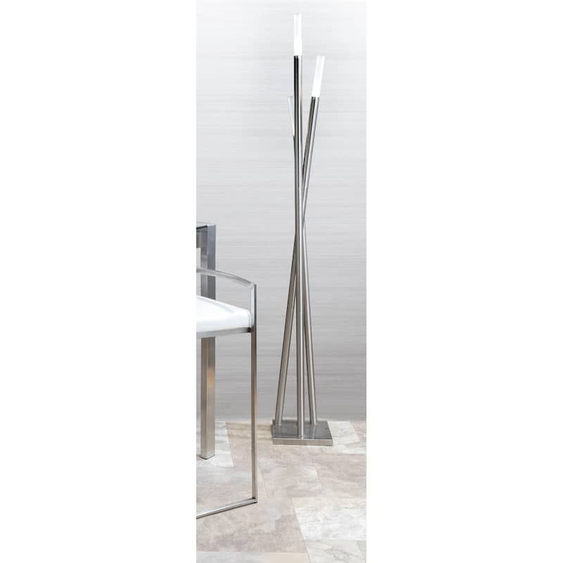 Strick & Bolton Peale 3-light Modern Icicle Floor Lamp