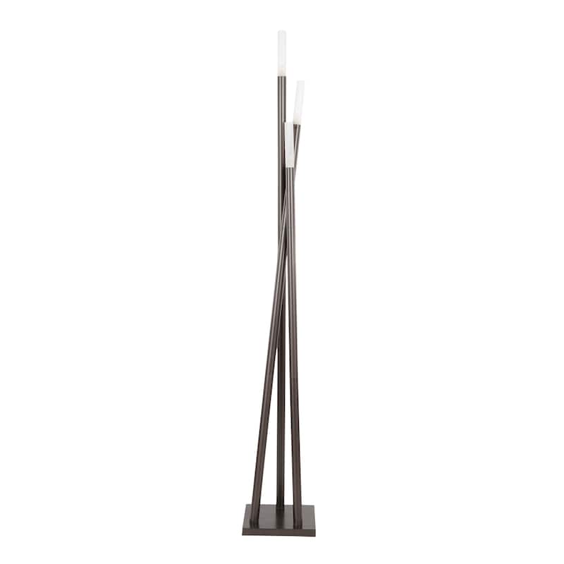 Strick & Bolton Peale 3-light Modern Icicle Floor Lamp