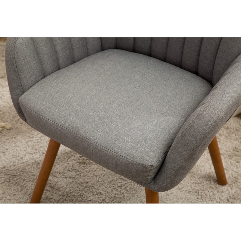Carson Carrington Fellingsbro Pleated Fabric Accent Chair