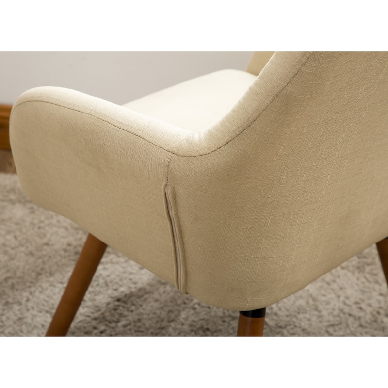 Carson Carrington Fellingsbro Pleated Fabric Accent Chair