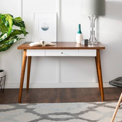 DISCO Mid-century Wood 48-inch Computer Desk
