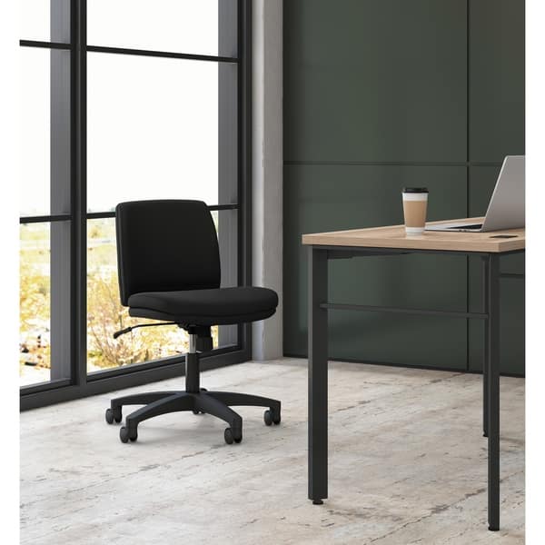 Shop Hon Network Low Back Task Chair Armless Computer Chair For