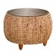 preview thumbnail 7 of 8, SEI Furniture Terraza Round Water Hyacinth Cocktail Table