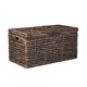 preview thumbnail 3 of 11, SEI Furniture Baux Water Hyacinth Storage Trunk Coffee Table