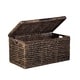 preview thumbnail 4 of 11, SEI Furniture Baux Water Hyacinth Storage Trunk Coffee Table