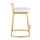 preview thumbnail 24 of 27, Fuji DLX Gold Counter Stool (Set of 2)