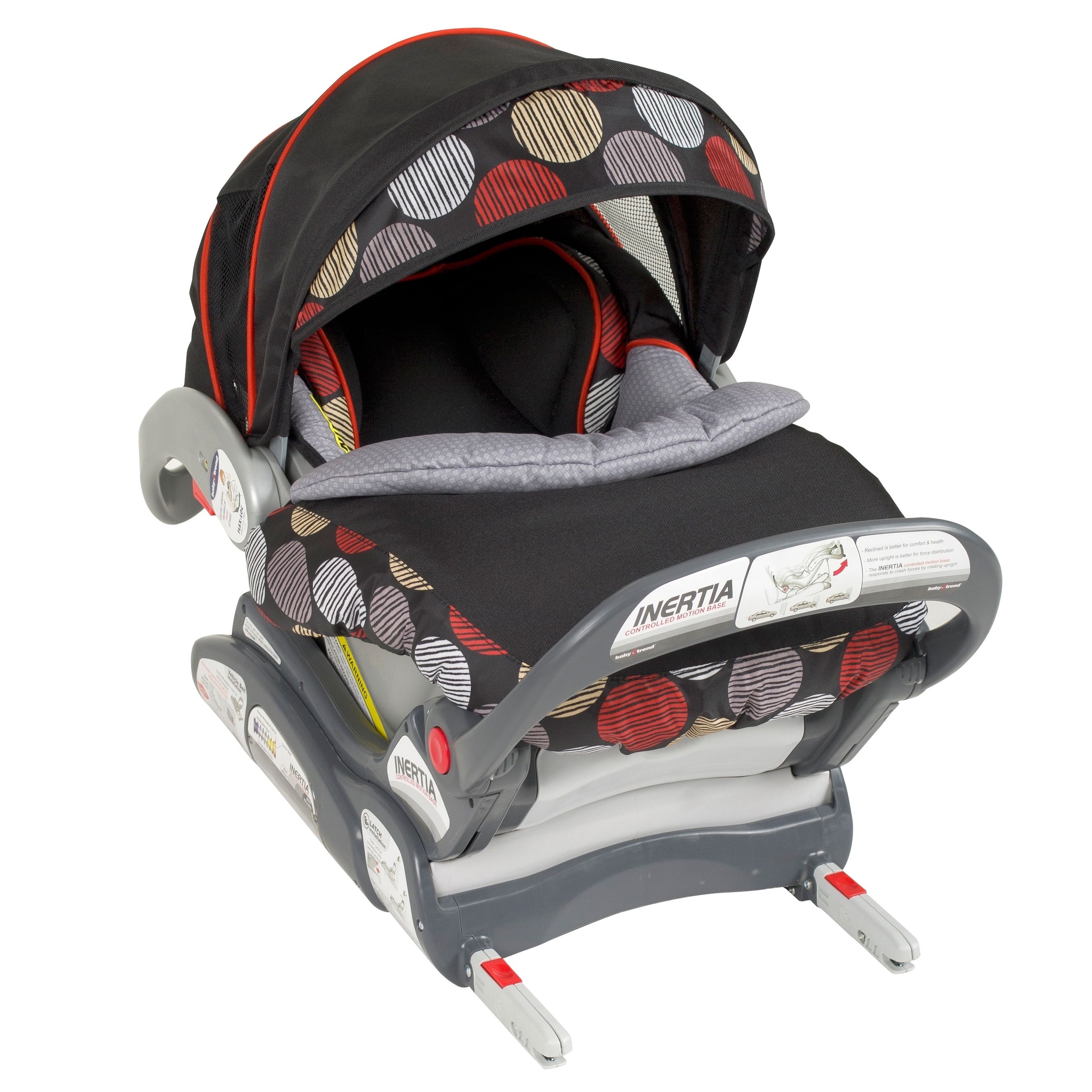 baby trend inertia infant car seat