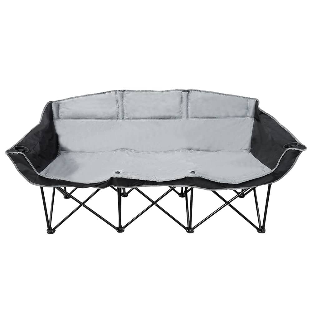 GoTEAM 3 Seat Portable Folding Bench/Couch - 3 seat bench