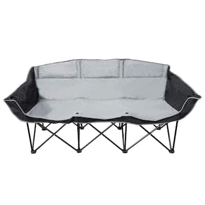 GoTEAM 3 Seat Portable Folding Bench/Couch - 3 seat bench