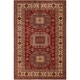 preview thumbnail 1 of 5, Super Kazak Chester Red/Lt. Gold Wool Rug (6'8 x 9'11) - 6 ft. 8 in. x 9 ft. 11 in. - 6 ft. 8 in. x 9 ft. 11 in.