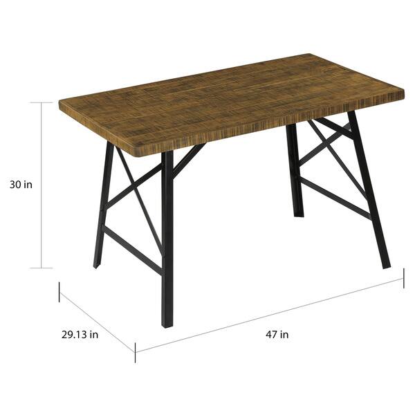 Sleeplanner Wood and Metal Tall 30 table 30TB01M | Overstock.com ...