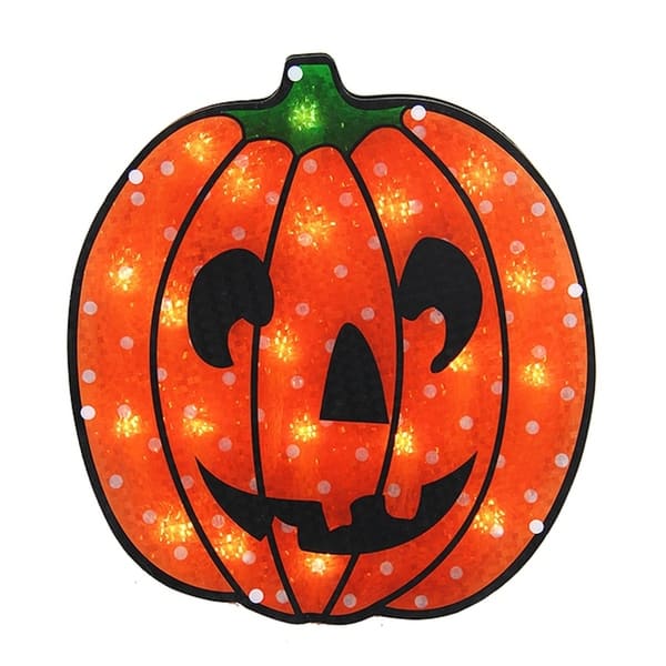 Home Accents Holiday 20 in. / 12 in. / 9 in. Lighted Jack-O