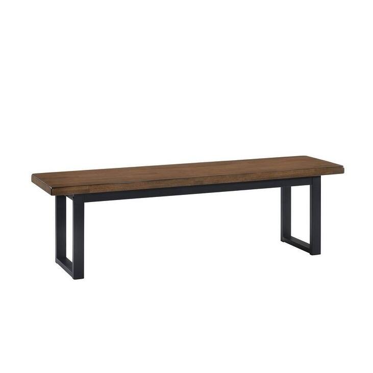 Westwater Metal/Wood Bench