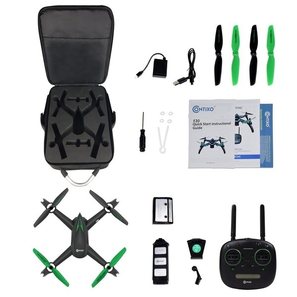 contixo f20 rc quadcopter drone