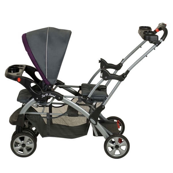 sit n stand double stroller baby trend