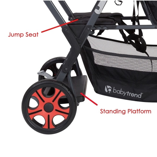 sit and stand sport stroller