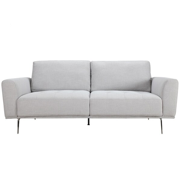 Firenze Sofa Platinum Metal On Free Shipping Today Firenze Sofa Platinum Metal