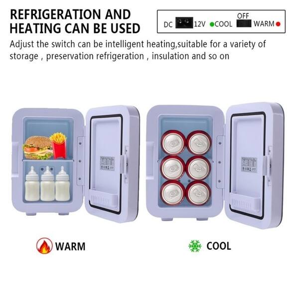 Shop Zokop 6l 26l Electric Mini Portable Fridge Cooler Ac Dc Portable Thermoelectric System 2colors Overstock 23131377