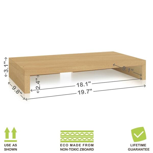 Shop Way Basics Eco Stackable Desk Organizer And Monitor Stand