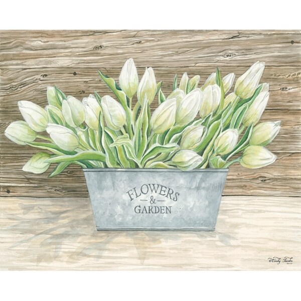Shop Decorative Wall Sign Flowers And Garden Tulips Free