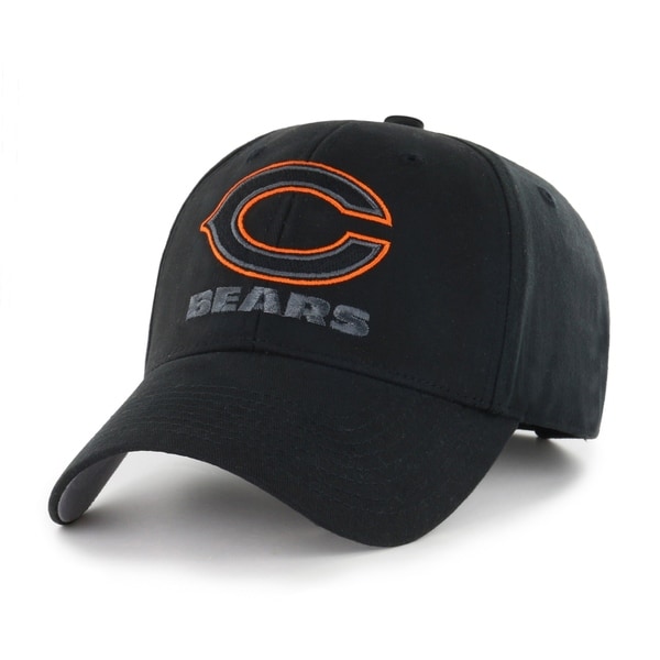black on black chicago bears hat