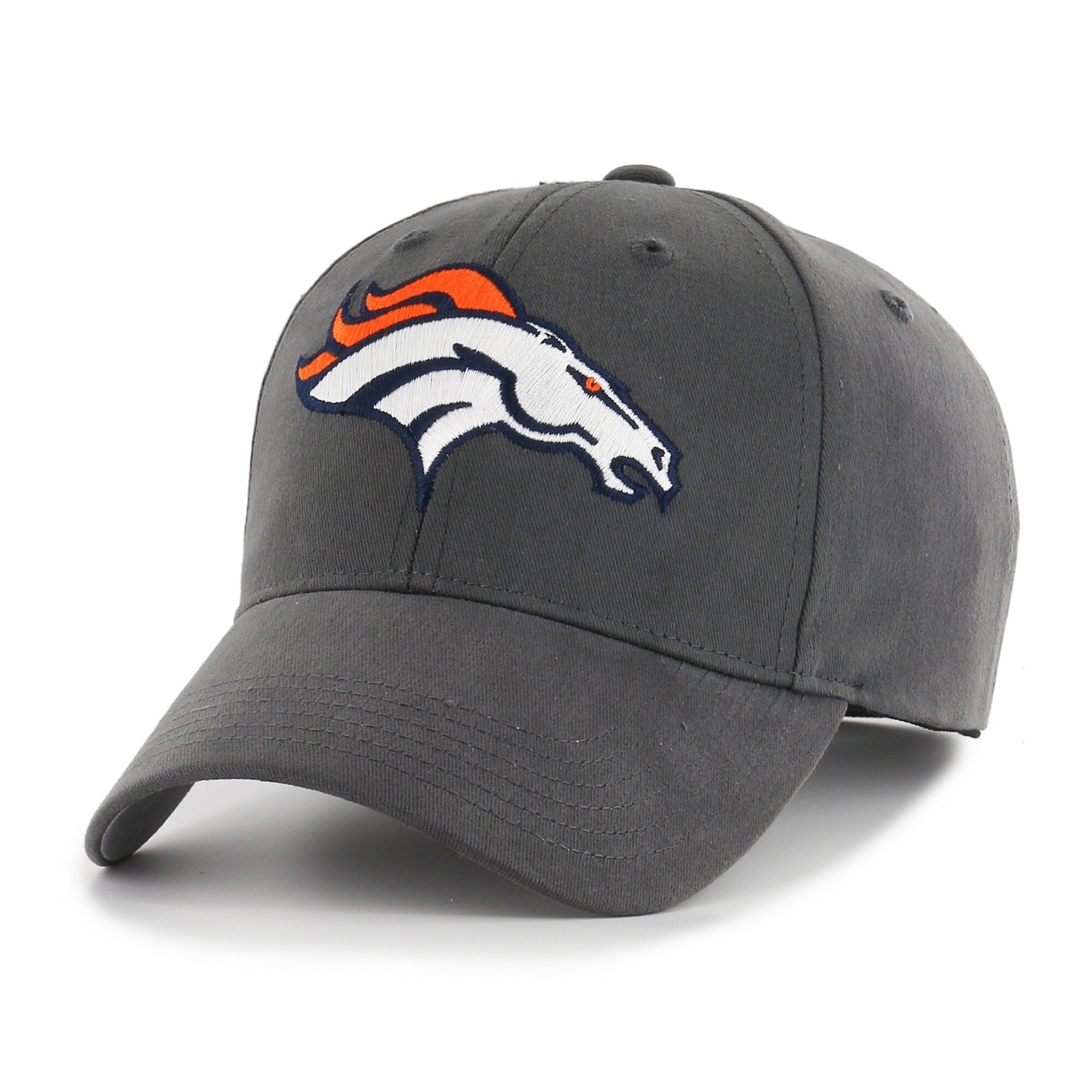 grey broncos hat