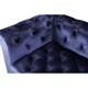 preview thumbnail 22 of 21, Chic Home Julian Velvet Upholstered Left Facing Sectional Sofa