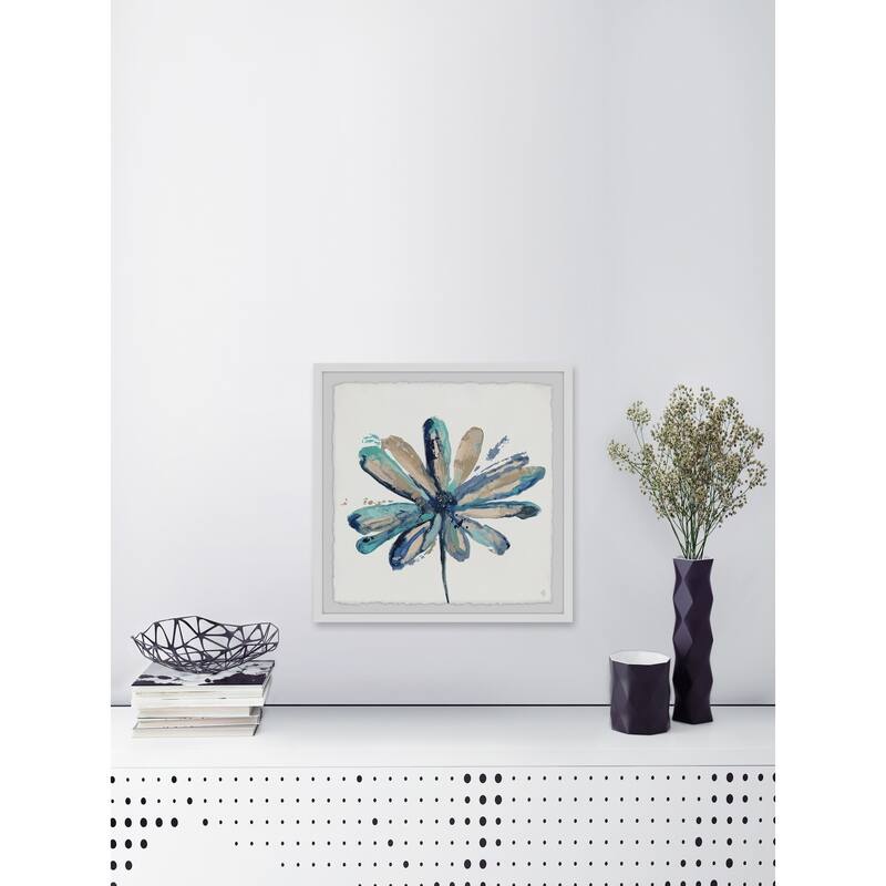 'Wild Daisy' Framed Painting Print - Multi-Color