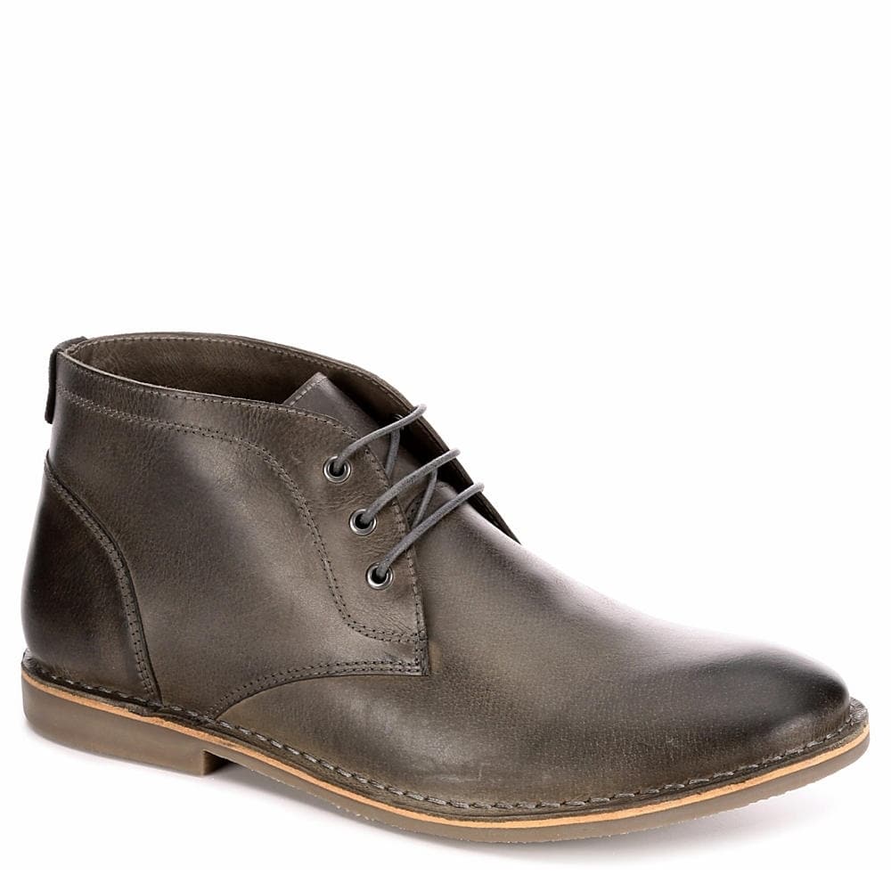 mens dress boots grey