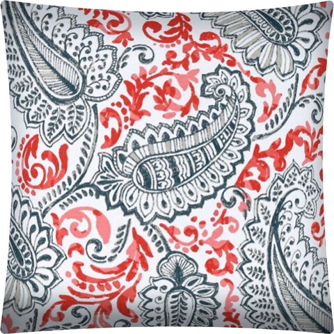 Joita PALMETTO Coral Indoor/Outdoor - Zippered Pillow Cover