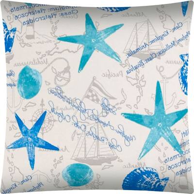 Joita CAPTIVA Turquoise Indoor/Outdoor - Zippered Pillow Cover