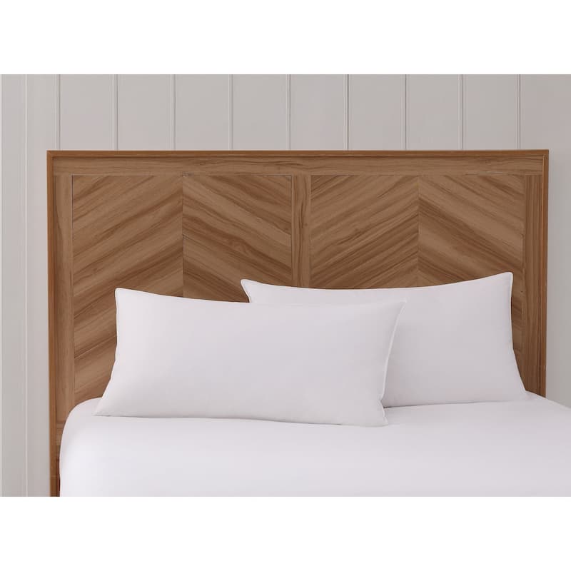 Charisma Luxe Down Filled Compartment 2-Pack Pillow - White