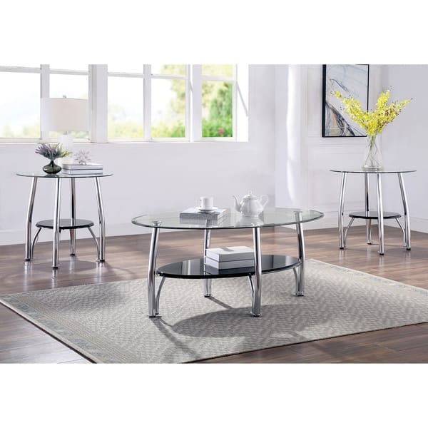 Abbot Modern Black 3 Piece Coffee Table Set By Foa On Abbot Modern Black 3 Piece Coffee Table Set By Foa On